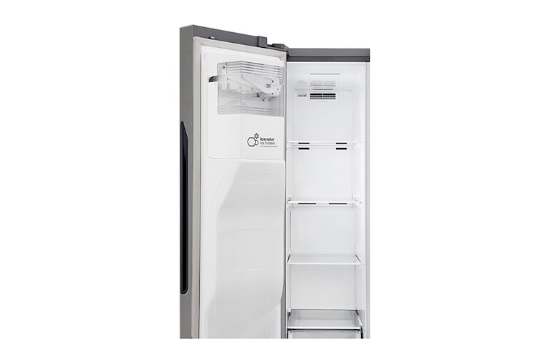 LG Frigorífico Americano LG GSL361ICEZ, 606 litros, eficiência energética F, dispensador sem canaliza??o, Dark Graphite, GSL361ICEZ